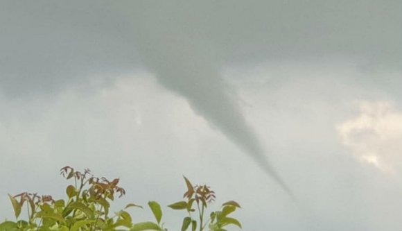 Forgószél kavargott Temes megyében (VIDEÓval)