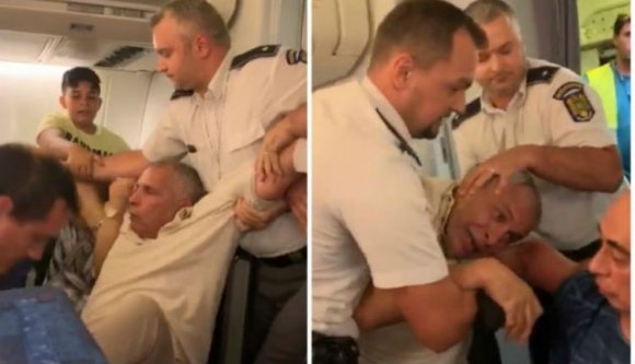 Román konfliktuskezelés a csúcson: egy egész repülőnyi utast hajszoltak pánikba a biztonságiak, miközben brutálisan szállítottak