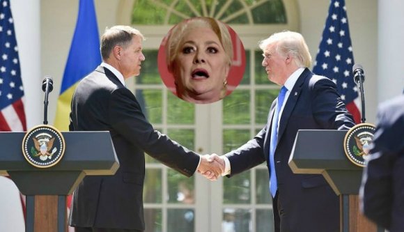 Dăncilă adott egy taslit Iohannisnak az amerikai látogatás kapcsán, az elnök úr jól visszaadta