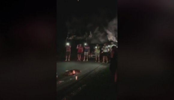 Szülinapi bulit tartottak egy Kolozs megyei kátyúnak (VIDEÓval)