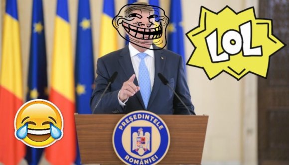 BRÉKING: Iohannis mondott egy poént! Dobáljon el mindent, Iohannis mondott egy poént!!!