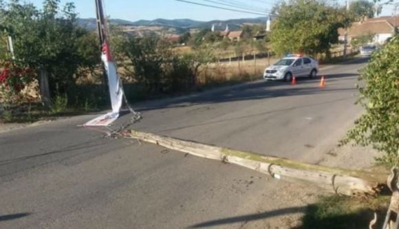 Dăncilă választási molinóját kötötték rá – inkább kidőlt egy oszlop Dél-Erdélyben