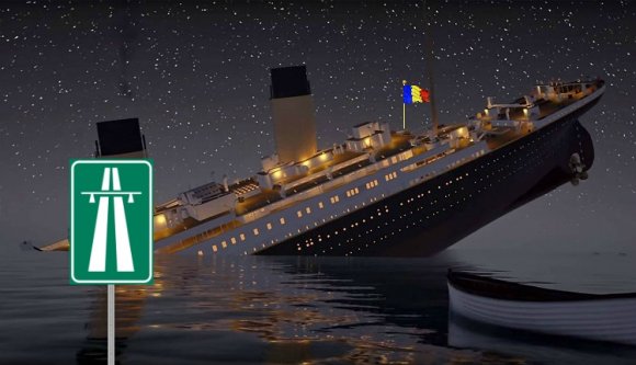 A dél-erdélyi autópálya pont úgy viselkedik, mint a Titanic
