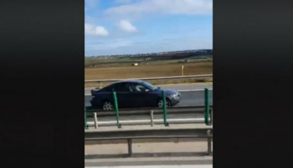 És Romániában még mindig nem sikerült mindenkinek elsajátítani az autópályák rendeltetésszerű használatát