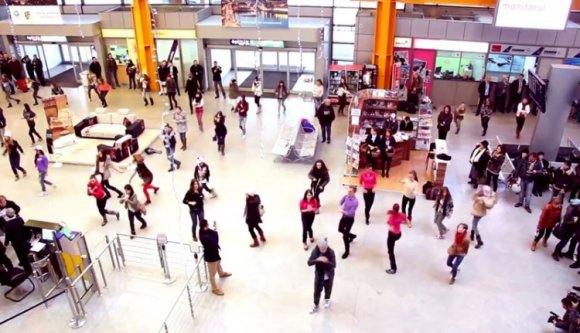 Elszállt magától a flashmob