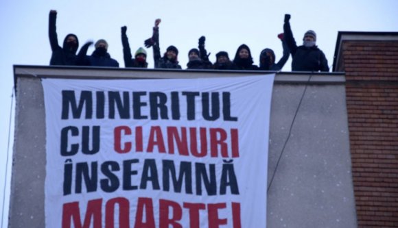 A bányacég tetejéről űzik el a ciánt