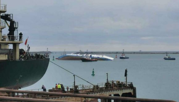 Durva: 14 ezer juhot szállító hajó borult fel az egyik romániai kikötőben (VIDEÓval)