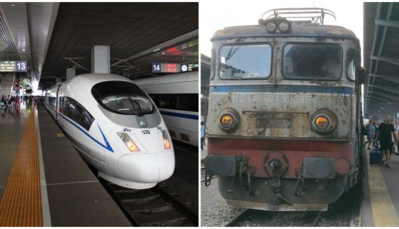 Fényévekre van Románia siralmas közlekedése a kínai szupervonatok valóságától