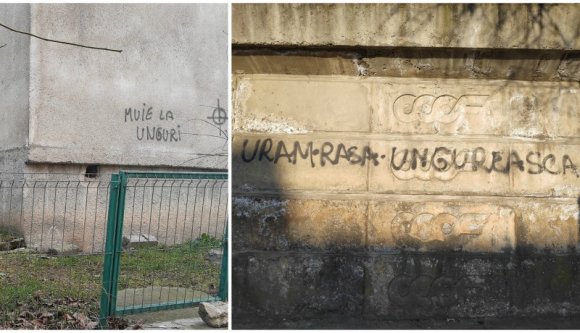 Itt az ideje eltüntetni a magyarellenes falfirkákat Kolozsváron! (FRISSÍTVE)