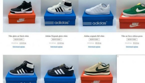 Márkás cipőket rendeltek az interneten, de egy alaposan kifundált átverés áldozatai lettek