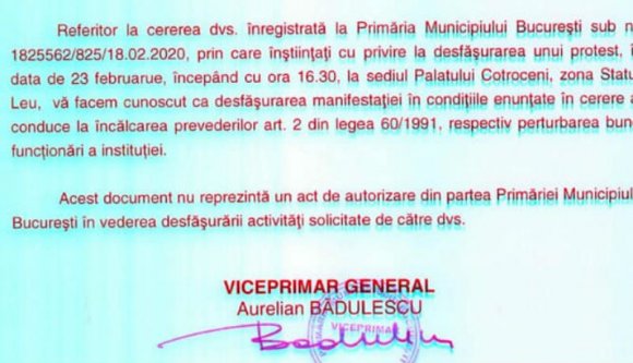 Hát már egy becsületes magyarellenes tüntetést sem engednek megtartani Bukarestben?!