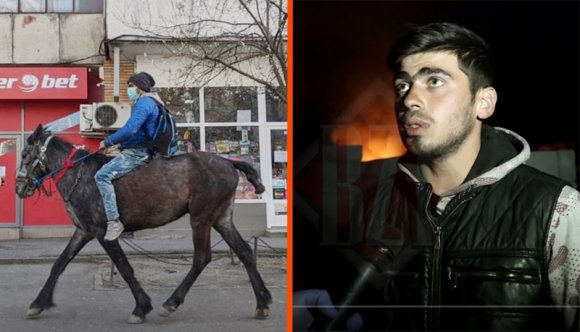 Megható történetet rejt a Iaşiban lóháton közlekedő férfi esete