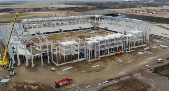 Így épül Székelyföld egyetlen első ligás csapatának új otthona (VIDEÓ)