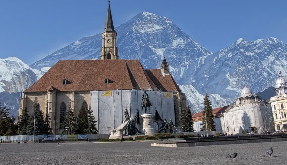 Eltűntek az emberek Kolozsvár utcáiról, visszatért a Természet! (KARANTÉN-FOTÓRIPORT)