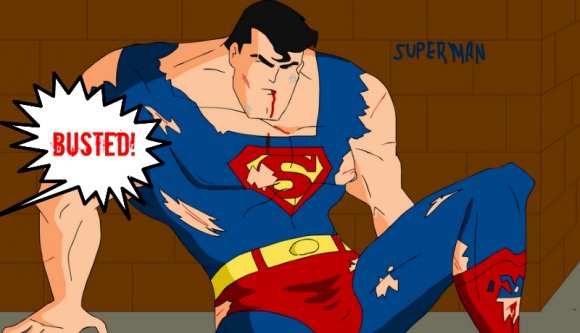 Szuperment játszott a nagy vagány, ráfázott