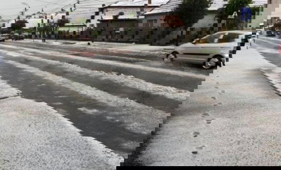 Ilyen jégesőt nem sűrűn látunk május végén, Erdélyben (VIDEÓkkal)