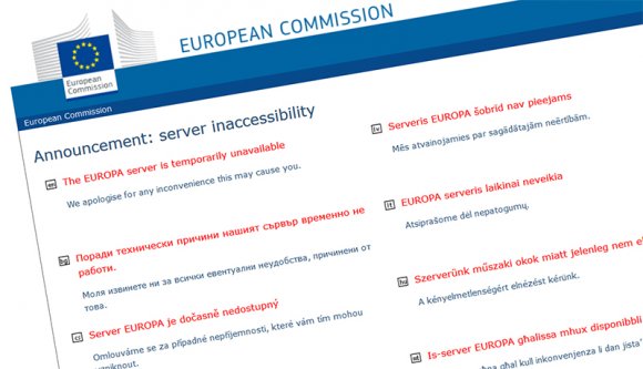 Hogy, hogy nem, leállt az EU szervere, ahol online lehet(ett) aláírni az SZNT kezdeményezését