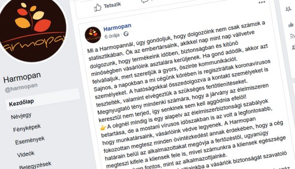 Több alkalmazott is elkapta a koronavírust Hargita megye legnagyobb sütőipari cégénél
