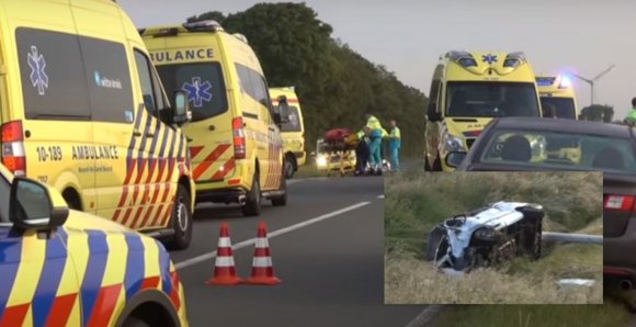 Felborult egy román idénymunkásokat szállító kisbusz, ketten meghaltak (VIDEÓval)