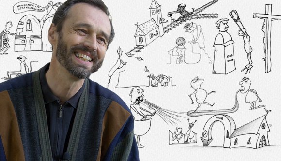 „Isten egyik legvadabb karikatúrája maga Jézus, Jézus karikatúrái pedig mi magunk vagyunk” (VIDEÓ)