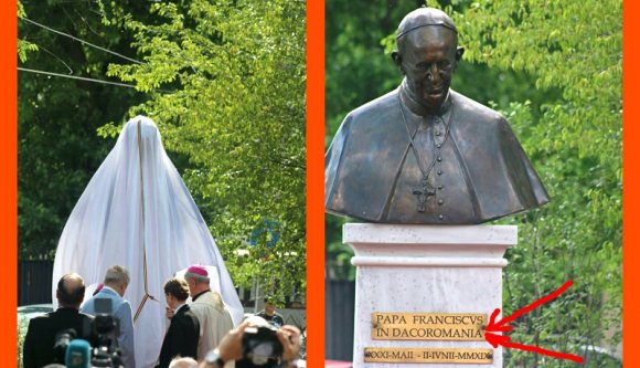 Tudta, hogy Ferenc pápa egy nem létező országban járt, mikor a mioritikus hazába látogatott?