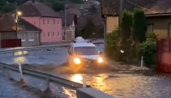 Két székelyföldi települést is ellepett az özönvíz az ítéletidő után (VIDEÓval)