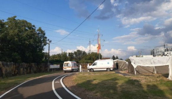 Négy napja nyílt, mégsem tud több fertőzöttet fogadni a temesvári moduláris kórház