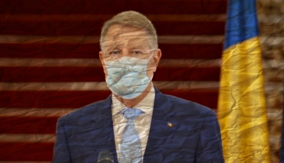 Klaus Iohannis álkisebbségi államelnök a nép elé állt, ionopot chivant és mondott egy beszédet