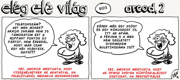 Elég elé világ – 503.