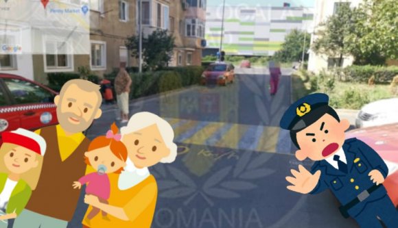 Elegük lett a lakóknak a száguldozó autósokból, festettek maguknak egy gyalogátkelőt
