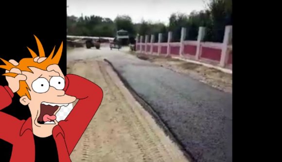 A kampányaszfaltozás iskolapéldáját valósították meg Galac megyében (VIDEÓval)