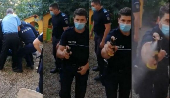 Balkáni idill: a panelház előtt grilleztek, az emiatt kihívott rendőrök egy kislányt is lefújtak gázspray-vel (VIDEÓval)