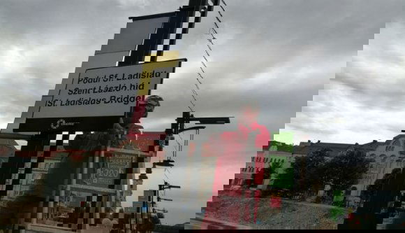 Most már magyarul is tud a Nagyvárad szívében álló Szent László híd