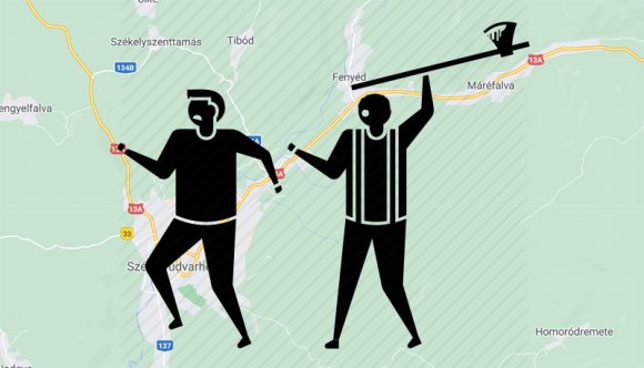 Vita támadt a legeltetés körül Máréfalván, aztán előkerült egy fejsze...