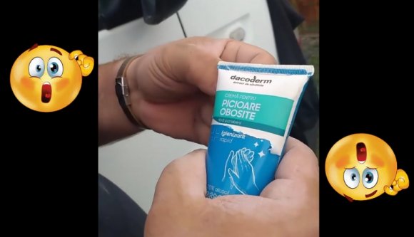 Hogy kerül a vírus elleni kézfertőtlenítő anyag lábápoló krémes tubusokba? (VIDEÓval)