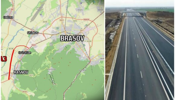 Két szomszédos települést köt össze Románia legújabb autópálya-csonkja