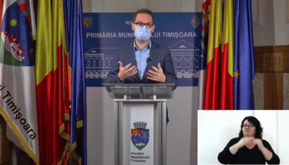 Dominic Fritz azt mondja, azért vörös Temes megye, mert ott úgy tesztelnek, ahogy máshol is kellene