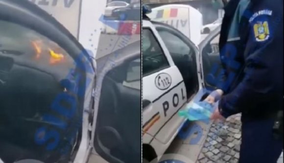 Csúnyán leszúrták a rendőröket, amiért sáros volt a pocsék állapota miatt kiégett járőrkocsijuk padlószőnyege