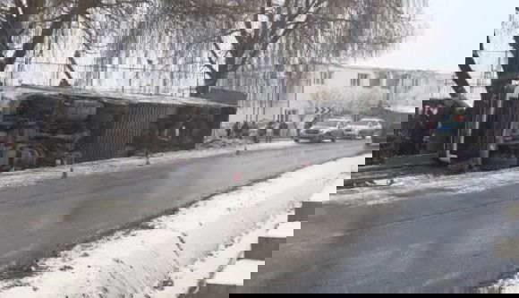 Egy teherautó borult fel, rögtön majdnem kétszáz juh pusztult el Dél-Erdélyben