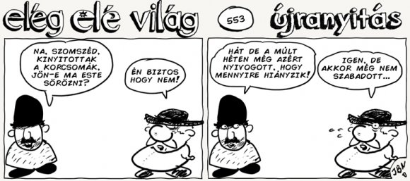 Elég elé világ – 553.