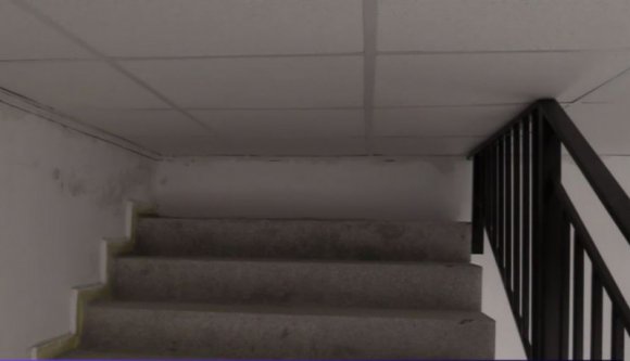 Egy Temes megyei község művelődési házában két lépcsősoron is fel lehet gyalogolni a mennyezetig