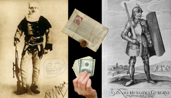 Halló, akar ön báró Nopcsa lenni? Kis pénzért elintézzük. És még örökösödési joga is lesz!