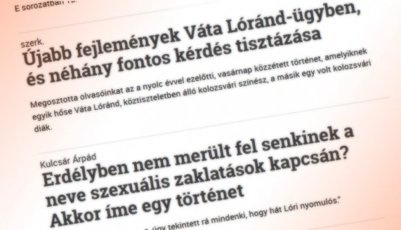 Az erdélyi #MeToo-per második felvonásában is Váta Lóránd nyert