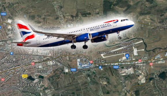 Ugye elég, ha csak annyit írunk: Heathrow–Kolozsvár, British Airways?