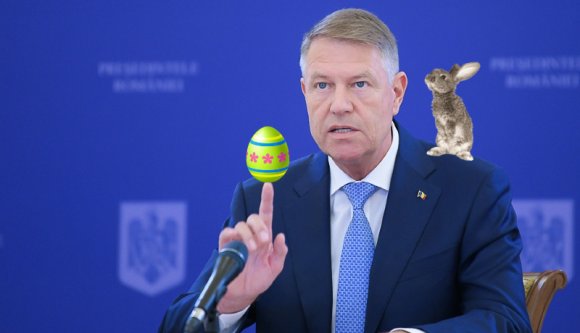 Befutott Klaus Iohannis húsvéti üzenete: Chelemes hüsveti ünepechet! (VIDEÓval)
