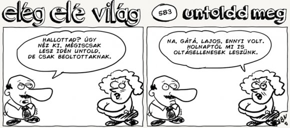 Elég elé világ – 583.