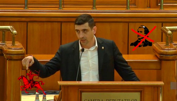 George Simion felemlegette a hunokat a parlamentben, amikor nemet mondott a helyreállítási tervre