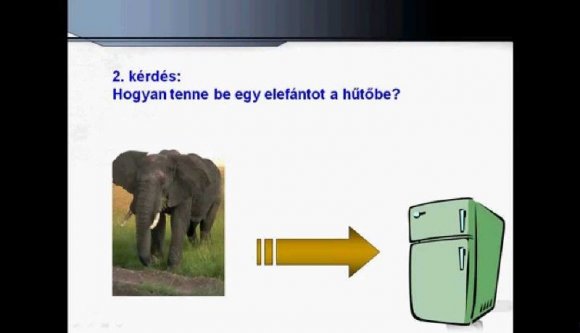 Ön tudja, hogyan kell egy elefántot berakni a hűtőbe? Ha nem, az egyik településen nem lehet önkormányzati alkalmazott