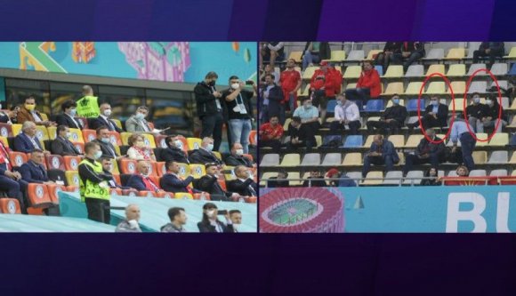 Román Eb-prioritások: politikusok a VIP-szektorban, futballsztárok a tribünön