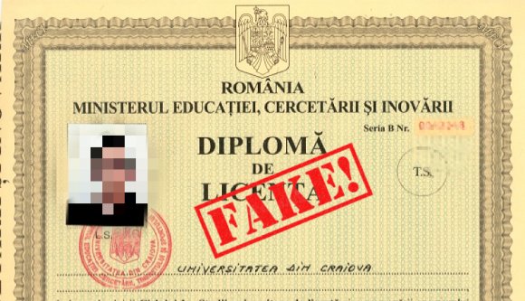 Néha elég egy hamis diploma, hogy valaki útügyes igazgatóként egymillió lejt kuporgasson össze